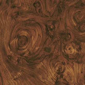Elitis Dryades RM 428 70. Walnut burl wood composite wallpaper